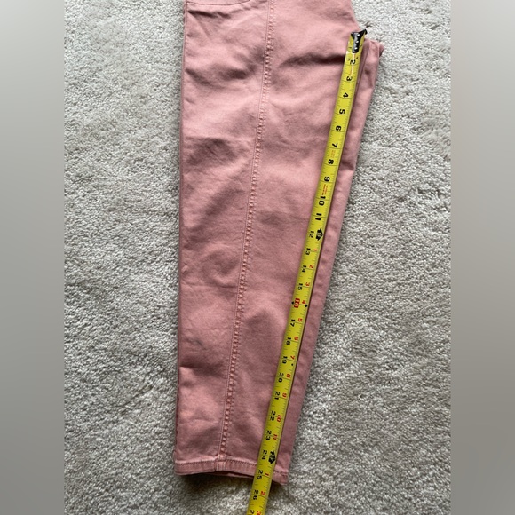 New SO High Rise Waist Utility Pants Junior Size 7 Pink - Picture 10 of 10